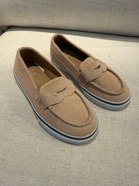Janie and Jack Suede Penny Loafers Size 11